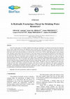 Research paper thumbnail of Is hydraulic fracturing a threat for drinking water resources?