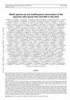 Research paper thumbnail of MAGIC gamma-ray and multi-frequency observations of flat spectrum radio quasar PKS 1510-089 in early 2012