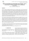 Research paper thumbnail of Right to Life with Dignity also includes Right to Die with Dignity : Time To Amend Article 21 of Indian Constitution and Law of Euthenesia