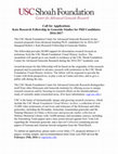 Research paper thumbnail of Call for Applications: Katz Research Fellowship in Genocide Studies for PhD Candidates (2016-2017)