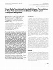 Research paper thumbnail of Once-daily tacrolimus extended release formulation: experience at 2 years postconversion from a Prograf-based regimen in stable liver transplant recipients