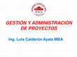 Research paper thumbnail of ensayo de la administración de riesgos