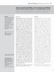 Research paper thumbnail of Impact of social vulnerability on the outcomes of predialysis chronic kidney disease patients in an interdisciplinary center