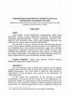 Research paper thumbnail of TAKDİR MARJI DOKTRİNİ VE TÜRKİYE ANAYASA MAHKEMESİ AÇISINDAN ANLAMI