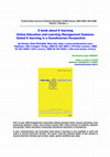 Research paper thumbnail of E-book about E-learning Online Education and Learning Management Systems-Global E-learning in a Scandinavian Perspective