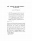 Research paper thumbnail of Trust, Negotiations and Virtual Currencies for a Sharing Economy