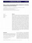 Research paper thumbnail of Shape, variance and integration during craniogenesis: contrasting marsupial and placental mammals