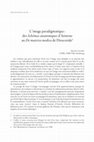 Research paper thumbnail of L'image paradigmatique: Des 'Schémas anatomiques' d'Aristote au 'De materia medica' de Dioscoride | [The paragdimatic image: From Aristotle's anatomical diagrams to Dioscorides' de materia medica]