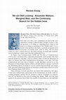 Research paper thumbnail of Review Essay We are Still Looking: Alexander Watson, Marginal Man, and the Continuing Search for the Hidden Innis