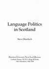 Research paper thumbnail of Language Politics in Scotland