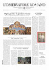 Research paper thumbnail of L'Osservatore Romano, 12 dicembre 2013 ("La letteratura francescana III-IV")