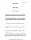 Research paper thumbnail of The Oscar Curse: Status Dynamics and Gender Differences in Marital Survival