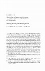 Research paper thumbnail of The (de-)centering spaces of airports: Framing mobility and multilingualism