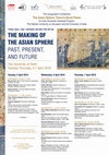 Research paper thumbnail of Conference on the Making of the Asian Sphere (Haifa, April 2016)