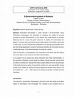 Research paper thumbnail of E-Government systems in Romania