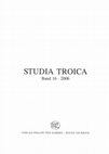 Research paper thumbnail of R. Becks, W. Rigter, P. Hnila, Das Terrassenhaus im westlichen Unterstadtviertel von Troia, Studia Troica 16, 2006, 27-88