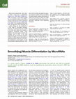 Research paper thumbnail of Smooth(ing) Muscle Differentiation by MicroRNAs