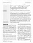 Research paper thumbnail of Arsenic stress elicits cytosolic Ca2+ bursts and Crz1 activation in Saccharomyces cerevisiae