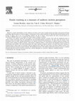 Research paper thumbnail of Ocular tracking as a measure of auditory motion perception