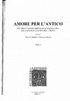 Research paper thumbnail of Una lekanis attica a figure nere dall’area urbana di Caere, in AMORE PER L'ANTICO Dal Tirreno all'Adriatico, dalla Preistoria al Medioevo e oltre. Studi di antichità in ricordo di Giuliano de Marinis, G. Baldelli e F. Lo Schiavo (a cura di), Roma 2014, pp. 31-41