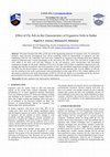 Research paper thumbnail of Effect of Fly Ash on the Characteristics of Expansive Soils in Sudan