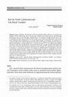 Research paper thumbnail of Batı'da Hadis Çalışmalarında Tek Ravili Tarikler