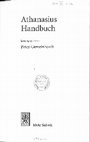 Research paper thumbnail of Athanasius und Apollinaris, in: Athanasius Handbuch, hrsg. v. Peter Gemeinhardt, Tübingen 2011, S. 152-158.