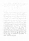 Research paper thumbnail of JURNAL PTK PENGGUNAAN DEMONTRASI UNTUK MENINGKATKAN PEMAHAMAN SISWA DALAM PEMBELAJARAN IPA TENTANG BENDA-BENDA YANG BERGERAK MENGGUNAKAN BATU BATERAI DI KELAS I SDN KULUR I