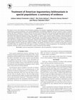 Research paper thumbnail of Treatment of American tegumentary leishmaniasis in special populations: a summary of evidence