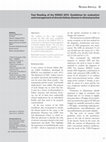 Research paper thumbnail of Fast Reading of the KDIGO 2012: Guidelines for evaluation and management of chronic kidney disease in clinical practice