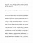 Research paper thumbnail of Making Light of the Ethical? The Ethics and Politics of Animal Rights