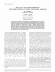 Research paper thumbnail of POLICY AS MYTH AND CEREMONY? THE GLOBAL SPREAD OF STOCK EXCHANGES, 1980–2005