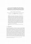 Research paper thumbnail of Accurate 3D Left-Right Brain Hemisphere Segmentation in MR Images Based on Shape Bottlenecks and Partial Volume Estimation