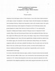 Research paper thumbnail of Analytical and Historical Considerations of the Ballet " Estancia " by Argentinean Composer Alberto Ginastera