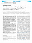 Research paper thumbnail of A novel mutation in the