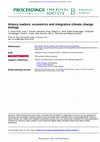 Research paper thumbnail of History matters: ecometrics and integrative climate change biology