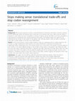 Research paper thumbnail of Stops making sense: translational trade-offs and stop codon reassignment