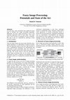 Research paper thumbnail of Fuzzy Image Processing: Potentials and State of the Art