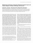 Research paper thumbnail of Metabotropic glutamate 2 receptors modulate synaptic inputs and calcium signals in striatal cholinergic interneurons