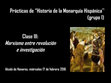 Research paper thumbnail of 2015-16: Marxist school, III Historiography Lecture (Spanish)