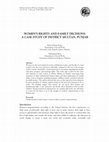 Research paper thumbnail of WOMEN'S RIGHTS AND FAMILY DECISIONS: A CASE STUDY OF DISTRICT MULTAN, PUNJAB