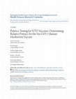 Research paper thumbnail of Potency Testing for NTD Vaccines: Determining Relative Potency for the Na-GST-1 Human Hookworm Vaccine