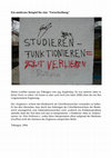 Research paper thumbnail of Ein "historisches" Graffito am Tübinger Kupferbau: Ein modernes Beispiel für eine "Fortschreibung"