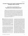 Research paper thumbnail of Association analysis of the catechol-o-methyltransferase (COMT ), serotonin transporter (5-HTT ) and serotonin 2A receptor (5HT2A) gene polymorphisms with obsessive-compulsive disorder