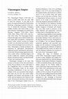 Research paper thumbnail of Vijayanagara Empire (2016)