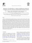 Research paper thumbnail of Response of the Selle River to climatic modifications during the Lateglacial and Early Holocene (Somme Basin-Northern France)