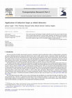 Research paper thumbnail of Application of inductive loops as wheel detectors