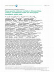 Research paper thumbnail of Cause-specific childhood mortality in Africa and Asia: evidence from INDEPTH health and demographic surveillance system sites