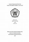 Research paper thumbnail of Laporan Pemprograman Basis Data " XML EXTENSIBLE MARKUP LANGUAGE " Disusun oleh: PROGAM STUDI TEKNIK INFORMATIKA