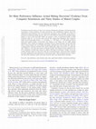 Research paper thumbnail of Do Mate Preferences Influence Actual Mating Decisions? Evidence From Computer Simulations and Three Studies of Mated Couples